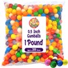 Gumballs Bulk 1/2inch 1 Pound Bag - Gumballs For Gumball