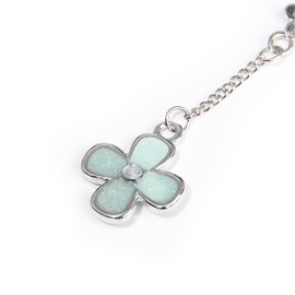 SONGCHANGJEWELRY Sawako Four Leaf Clover Phone Charms Strap Lucky Flower Car Hanging Ornament Anime Jewelry Merch for Kimi Sawako Cosplay