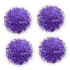 Housoutil 2pairs Reusable Cooling Eye Pads for Tired Eyes Gel for Home Office Travel