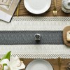 Artoid Mode Dark Grey Farmhouse Rustic Table Runner, Seasonal Holiday