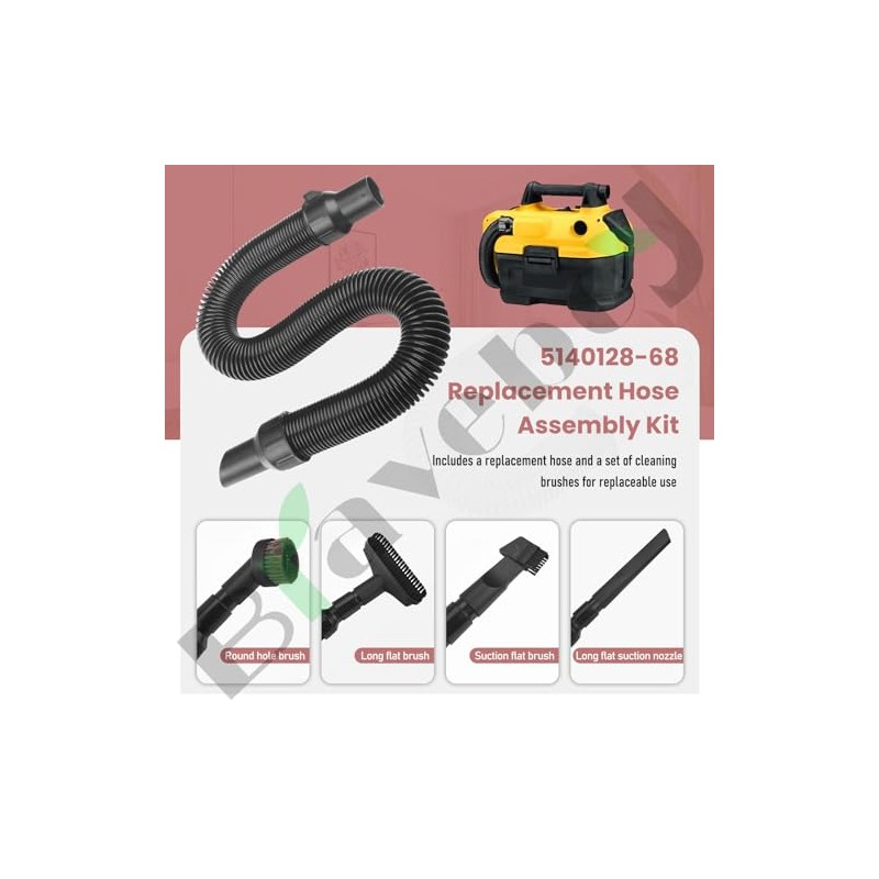 5140128-68 Replacement Hose Assembly And Vac Hose Attachment Kit Compatible