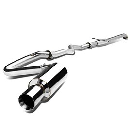 DNA MOTORING CBE-STC04-T2-NRT Stainless Steel Cat Back Exhaust System [Compatible with 04-10 Scion tC Coupe 2.4L]