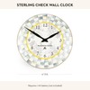 MACKENZIE-CHILDS Wall Clock, Decorative Clock for Kitchen and Living Room,