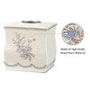Popular Bath Capri, Tissue Box, Beige
