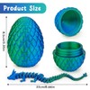 2 Packs Dragon Eggs with Dragon Inside, 3D Dragon Eggs