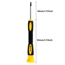 1Pcs Magnetic Precision Torx Screwdriver Set, Opening Tools Sets Open Pry Tool Repair Kit, Suitable for Most Toilet Seats and Top Fixing Hinges, T4