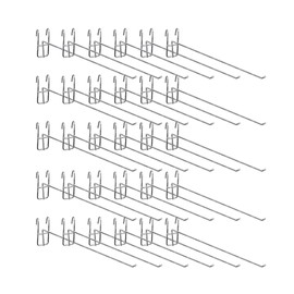 Charmoon Net Hook, Wire Net, Mesh Panel, Storage, Display, Hanging, Stainless Steel, Set of 30 (9.8 inches (250 mm)