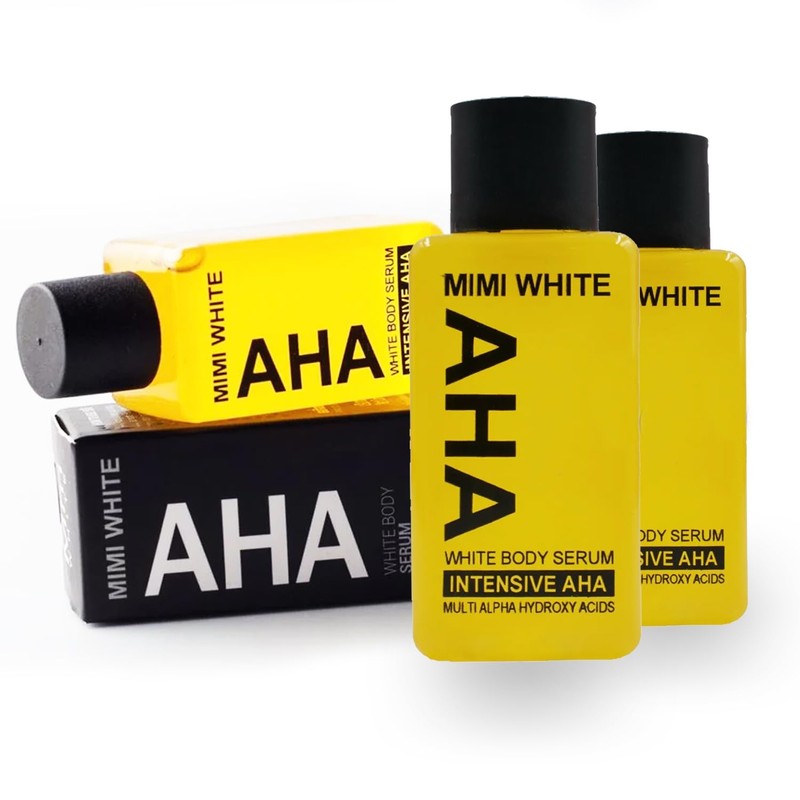 MIMI White AHA Youthful Radiant Glowing Moisturizing Serum - Natural
