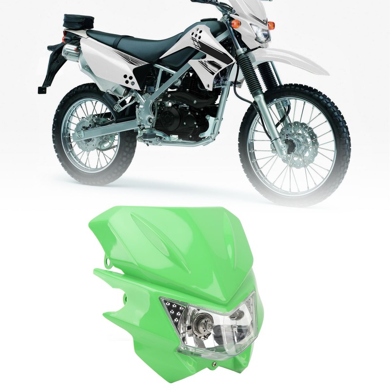 Motorcycle Front Headlight H4 Interface LED Waterproof DRL Headlight for