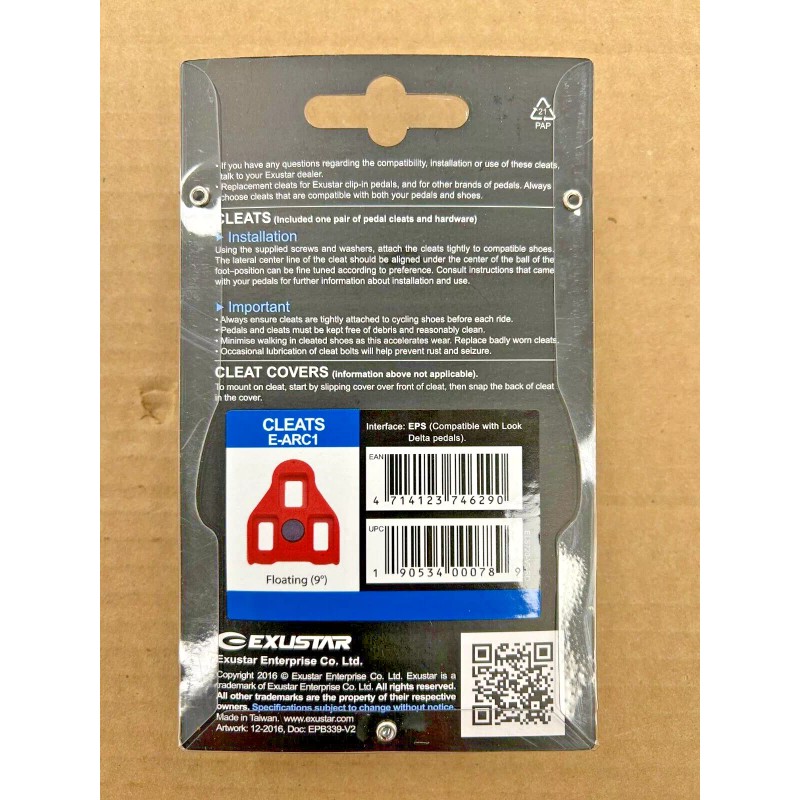 Exustar New Exustar Cleats w/Bolts & Hardware Fits Look Delta