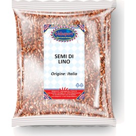 Sonnengetrocknete Leinsamen - 100 gr Beutel | Vegan Glutenfrei | Natürliche Leinsamen reich an Omega 3, Ballaststoffen und Mineralstoffen - Premium-Qualität (Leinsamen)