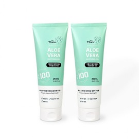 The Flora Aloe Vera Soothing Gel (Tube), 250ml (2-Pack) - Moisturizing & Calming Moisture Cream