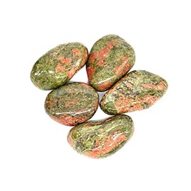 Sacred Essence Unakite 3.5-4.5cm Tumblestone Large (Vision)