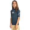 Quiksilver Boy's All Time SS Youth Rash Guard Shirt (Pack