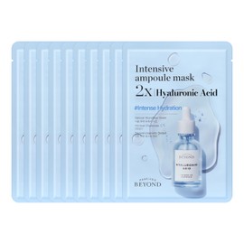 ECO BEYOND Beyond Mascarilla Intensiva Ampolla 2X Ácido Hialurónico Para Hidratación Intensiva Para Piel Seca Y Sensible - Máscaras De Lámina Facial  