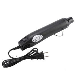 300W Electric Power Tool Hot Air Heat Gun Embossing Multi Purpose Heating (Black  )