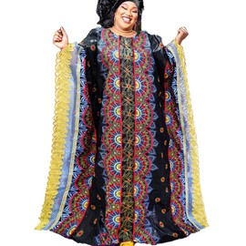 African Bazin Riche Dresses for Wedding Party Gown Embroidery Black Clothing Nigerian Women Basin Dashiki Long Dresses Mix Size Lady Traditional Dress