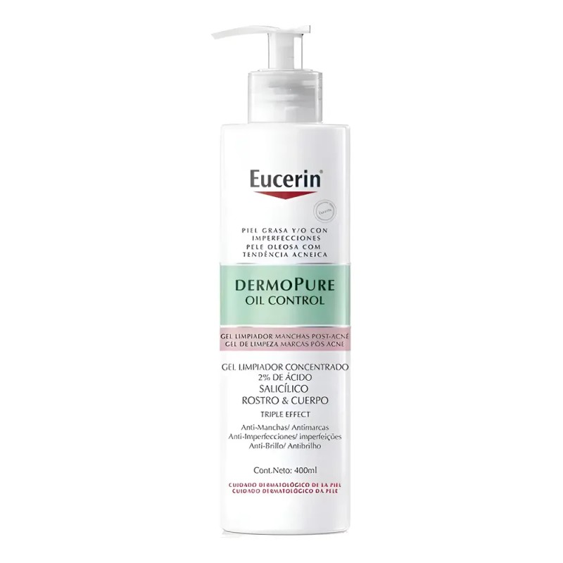 Gel Limpiador Dermopure Oil Control Eucerin 400ml