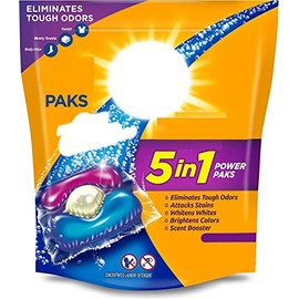 Arm & Hammer Liquid Laundry Detergent Power Paks, High Efficiency - 40 Count