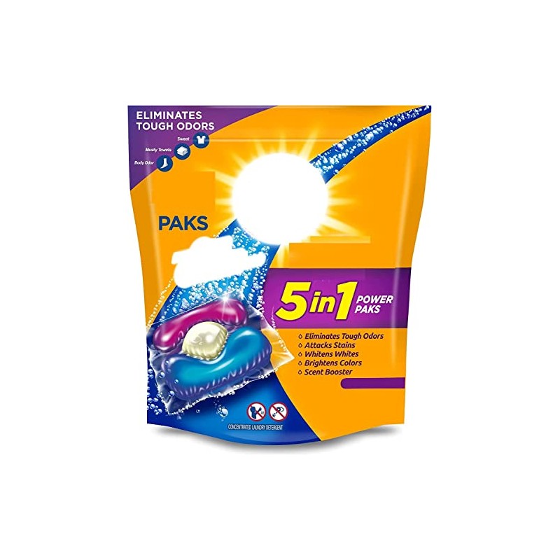 Arm & Hammer Liquid Laundry Detergent Power Paks, High Efficiency