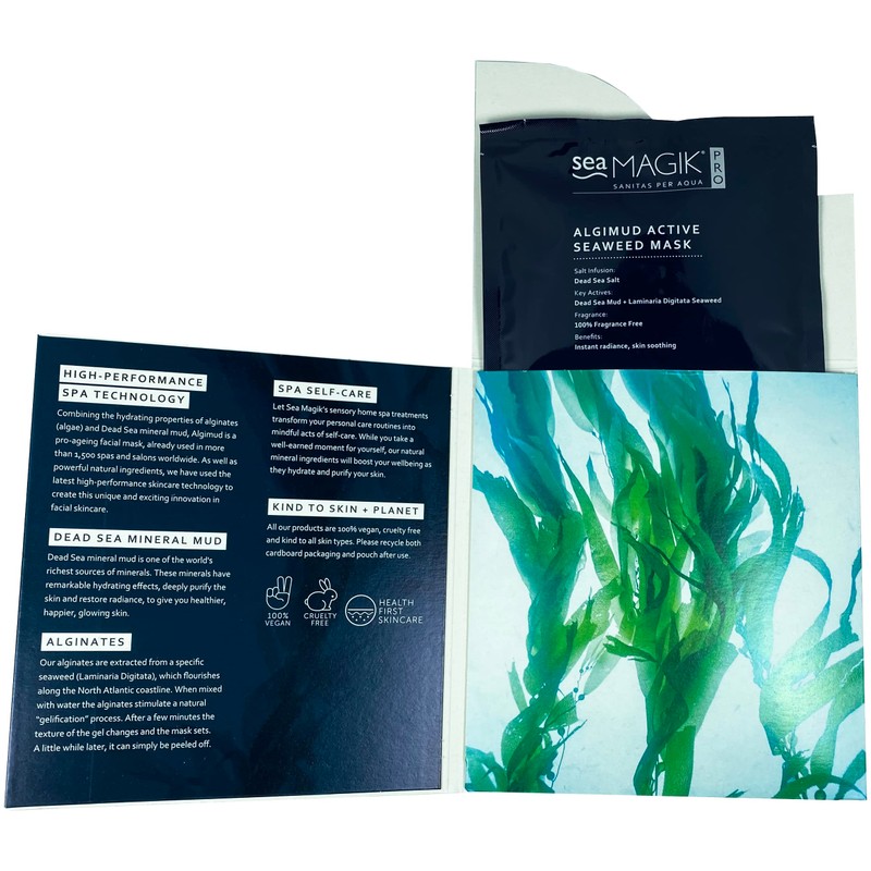 Dead Sea Spa Magik Algimud Active Seaweed Mask 25g x