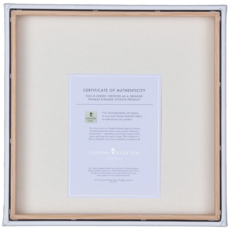 Thomas Kinkade Remember Me 14 x 14 Gallery Wrapped Canvas