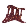 Tortoise Red Guitar Pick Guard Back Plate with 20pcs Screws