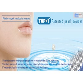 NIGHTPEARL 100g Patent Micrometer Hydrolyed Pure Pearl Powder for Plus Free Mother of Pearl Spoon Worth £7.00