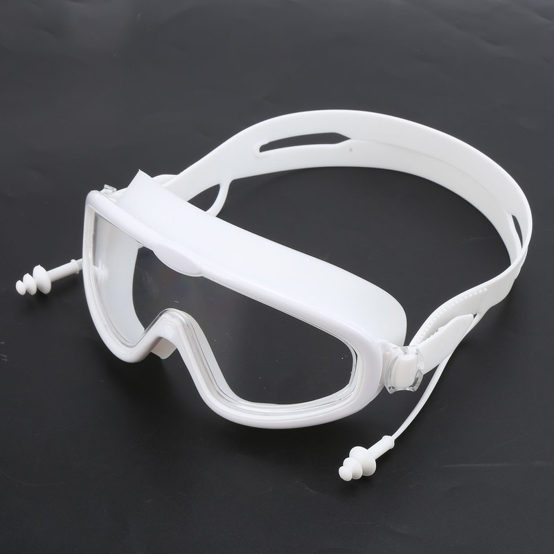Kids Swimming Goggles with Earplug Waterproof AntiFog High Definition Diving