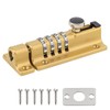 HOJLKLD Combination Locking Bolt, 4 Digit Combination Door Security Slide