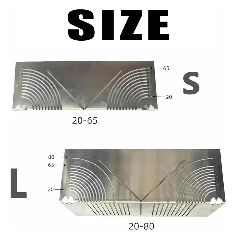 PrecisionFlex Angle & Arc Marking Tool, Multi-Functional Square Tube Bending