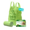 Simply Bio 13 Gallon Compostable Trash Bags Liners with Handle-Tie,