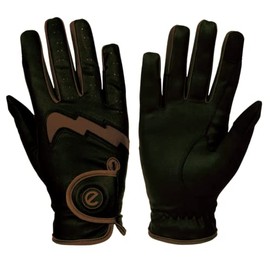 eGLOVE eQUEST GripPro Lite - v2 2022 - Lightweight, Breathable and Grippy Touchscreen Riding Gloves (XX-Large, Black/Brown)