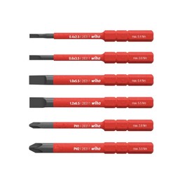 Slim Bit Set Electric Slotted Phillips 6-Piece in Box