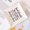 PUDDING CABIN Birthday Gifts for Friends Female Ring Trinket Dish