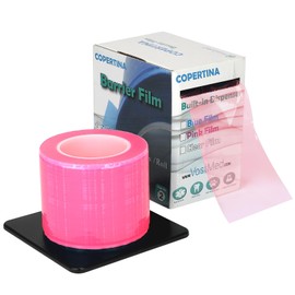 1Roll (1200 Sheets) Dental Grade Pink Barrier Film 4" x 6" by VASTMED | Disposable Protective Plastic Adhesive Barrier Film Tape for Dental, Medical, Tattoo Parlor