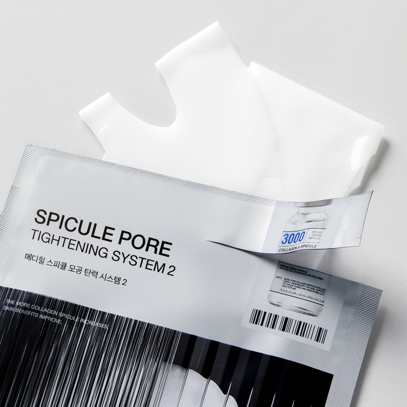 Mediheal Spicule Pore Elasticity System 2 Ampoule & Collagen Gel