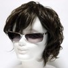 Berkut Fashion Sunglasses, Lightweight, Fatigue Resistant, Eye-friendly Lenses, Silver x