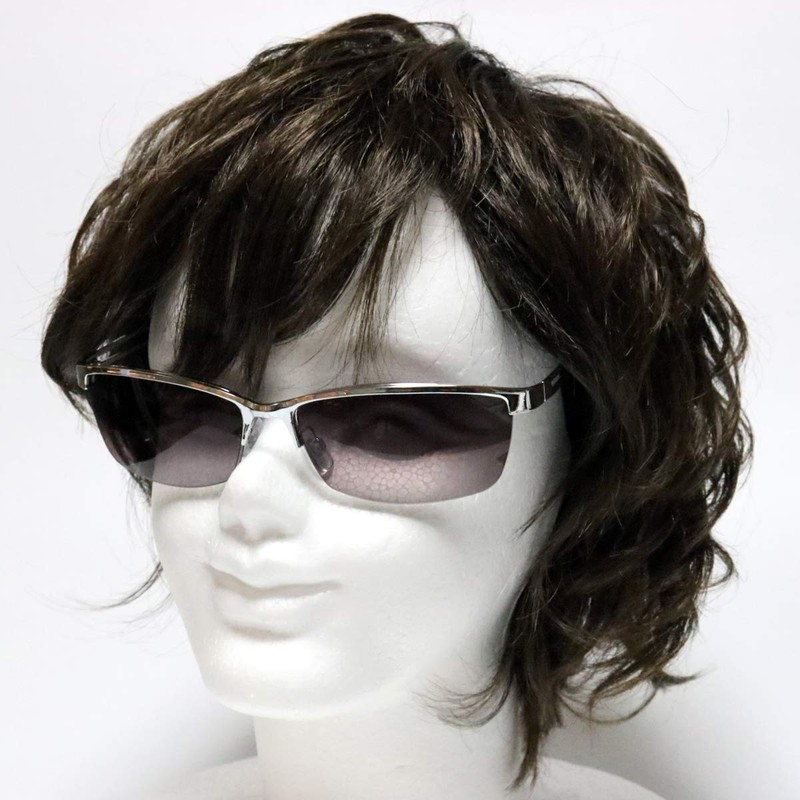 Berkut Fashion Sunglasses, Lightweight, Fatigue Resistant, Eye-friendly Lenses, Silver x