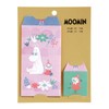 Gakken Stayful Moomin Pouch Bag, Set of 6, Pink x