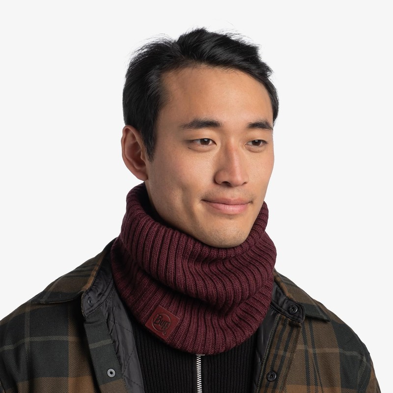 BUFF® Maroon Unisex Adult Merino Wool Tube Scarf