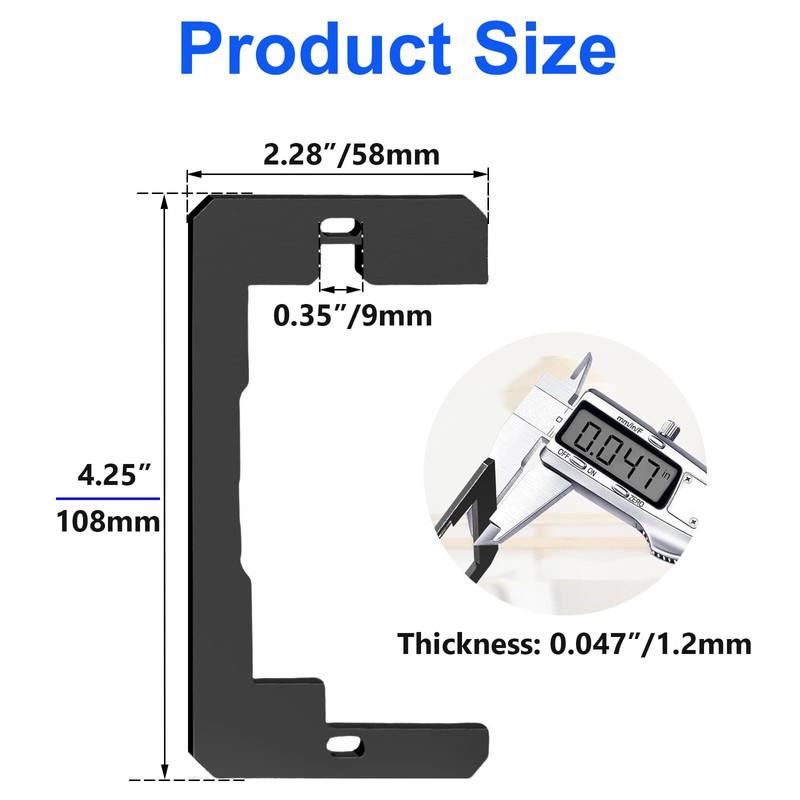 KONEWONG Wall Plate Spacer, 12 Pcs Outlet Spacers for Electrical