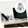 iplusmile Reflective Disco Ball Duck Ornament for Home Office for