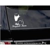 Ragdoll Mom Cat Vinyl Window Decal Sticker
