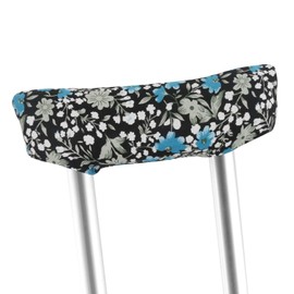 TOMMHANES AMISGUOER - Almohadillas para muletas para axilas, almohadilla para muletas, funda de mano, lavable, talla única (2 axilas, 2 cojines de mano), multicolor (CP23B)