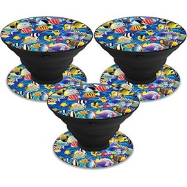 MightySkins Skin Compatible with PopSocket PopSocket - Tropical Fish | Protective, Durable, and Unique Vinyl Decal wrap Cover | Easy to Apply, Remove, and Change Styles | Made in The USA