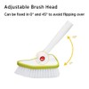 CQT 2 in 1 Bathroom Cleaning Brush with 48" Extendable