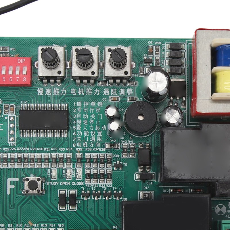 Sliding Gate Circuit Board with LED Indicators Slow Speed Sensitive