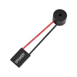 PUSOKEI 10pcs Desktop PC Computer Mainboard Case Beep Buzzer Speaker Connector Plug,4 Pin Mainboard Connector for Internal Cable Tidy