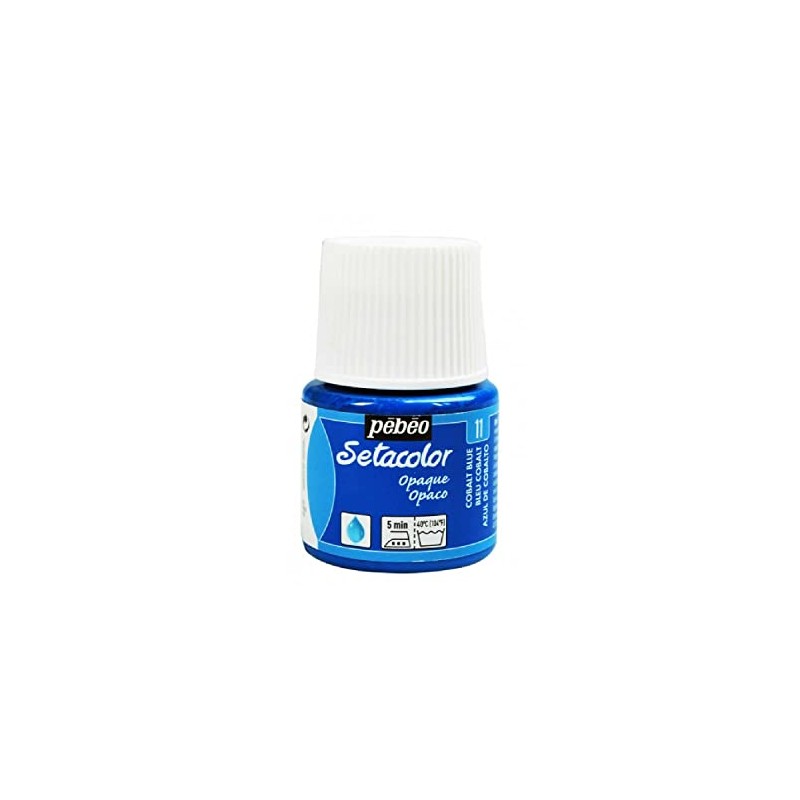 Pebeo Setacolour Fabric Paint Opaque 45 ml 11 Cobalt Blue
